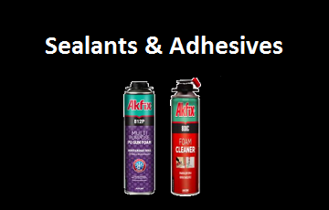 Sealants, Spray Foam, Silicone, Foam Guns