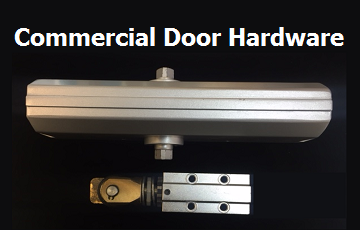 Commercial Door Hardware, Pivots, Continuous Hinges, Mall Door Rollers